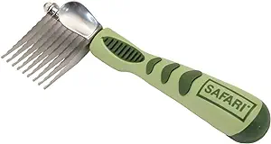 Coastal Pet Safari Dog De-Matting Comb - Dog Grooming Brush for Coarse or Long Coats - For Small and Large Dogs - One Size