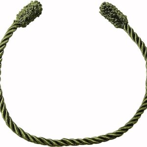 Decorative Garland Twist Ties, 6 Pack, 20 inches (Olive Green) - Hang Garland, Lights, Decorations - Christmas and Year-Round Use