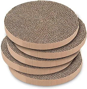 Best Pet Supplies Inc. Catify Spin and Scratch Replacement Pads 5 Pack