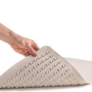 Epica Non Slip Bathtub Mat | Real Rubber Bath Mat for Tub, Shower, Bath Mat for Baby Safety, Kids Bath Mat, Pet Dog Bath Mat