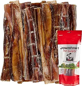 Downtown Pet Supply Bully Sticks For Dogs Rawhide Free Dog Chews 6 0.5 lbs