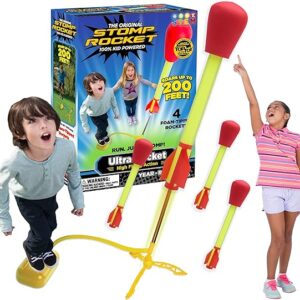 Stomp Rocket The Original Ultra Rocket Launcher (4 Rockets + Launcher)